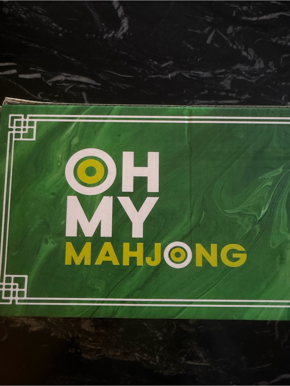 Mahjong Green Acrylic Racks & Pushers - Picture 2 of 4